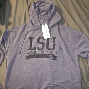 Boxercraft Purple Hoodie with Black Lettering